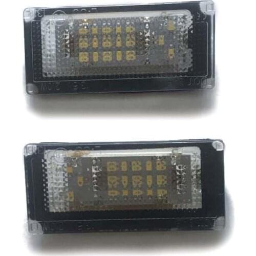 Car LED Number License Plate Lights for Mini Cooper S R50 R52 04-08 R53 01-06 964B