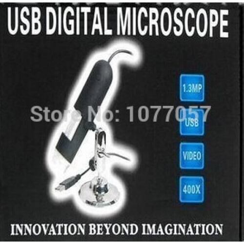Free Ship CE ,ISO,Skin & Hair handheld Microscope/1.3M Pixel USB digital Microscope with 20-400x Magnification