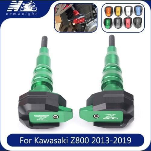 For Kawasaki Z800 2013-2019 2018 2017 2016 Motorcycle CNC Falling Protection Frame Slider Fairing Guard Anti Crash Pad Protector