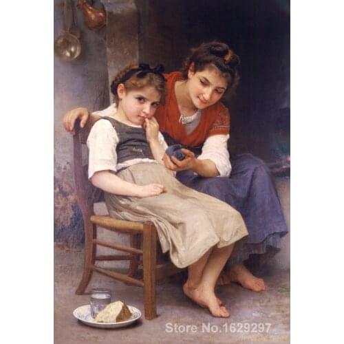 Little sulky by William Adolphe Bouguereau paintings For sale Home Decor Hand painted High quality