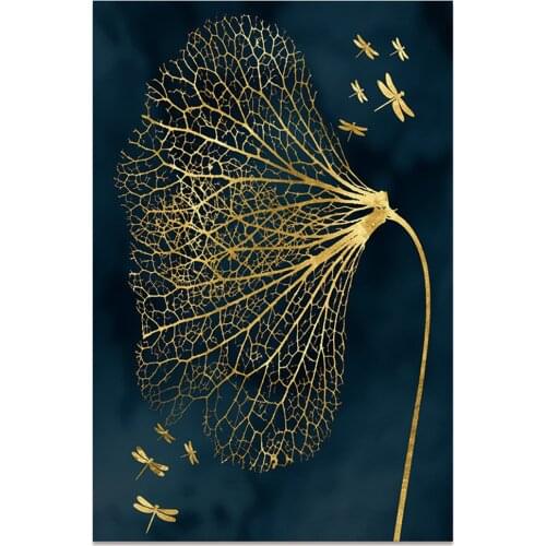 Blue Gold Butterfly Printed Fabric 11CT Cross-Stitch Embroidery Set DMC Threads Handiwork Handmade Painting Promotions