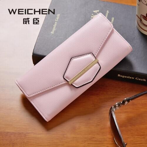 New Long Hasp Day Clutch Wallet For Women Soft PU Leather Coin Phone Pocket Card Holder Fashion Lady Wallets Purse