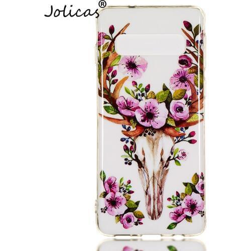 Deer Phone Protector For ajax Samsung S10 Lite Soft Silicone Protector sFor Caso Samsung Galaxy estojo S10E S10 5G Plus Para