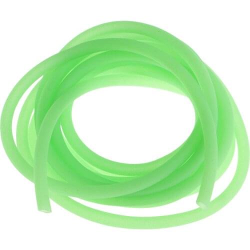2m Luminous Carp Fishing Rigs Tube Rig Sleeves Hooks Line Connector Night Carp Fishing Accessories