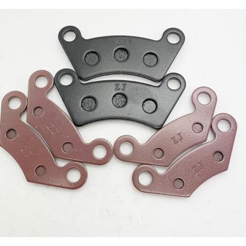 New 6pcs / 3sets Front & Rear Brake Pads For Buyang Feishen JCL FA D300 G300 H300 260CC 300CC ATV Parts
