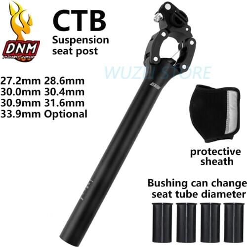 DNM CTB Seatpost Bike PartsShock absorbing Seatpost 350mm x 20mm Travel MTB Mountain Road Bike bicycle seatpost