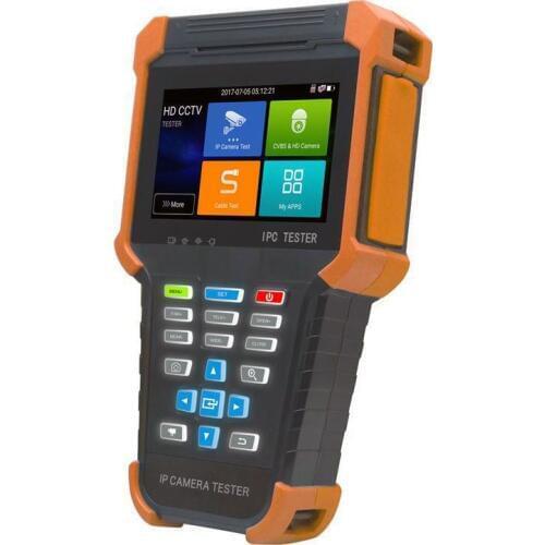Handheld 4" CCTV Tester Pro Waterproof Dust-proof HDMI Input Support Analog/AHD/CVI/TVI/4K/H.265/H.264 IP Camera Tester X4-ADH