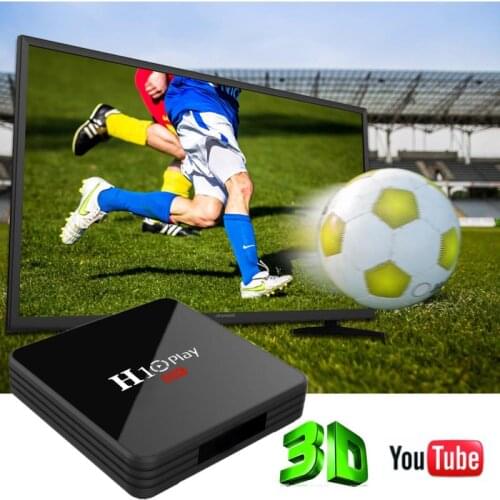 H10 PLAY Smart TV Box Android 9.0 Allwinner H6 2GB 16GB Set Top Box 2.4G WiFi Support TF Card H.265 Decoding 6K HD Media Player
