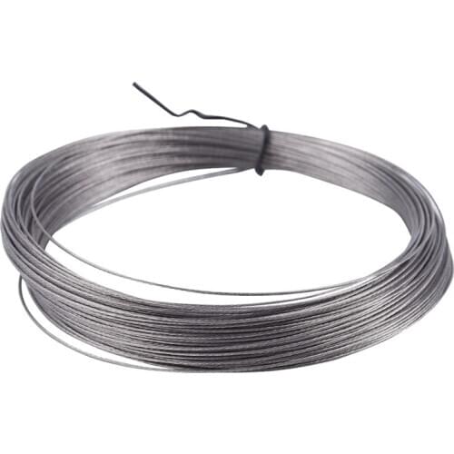 30M 304 Stainless Steel Wire Roll Single Bright Hard Wire Cable, 0.3Mm