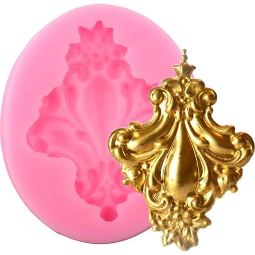 Relief Cake Border Silicone Mold ​Fondant Cake Decorating Tools Cupcake Topper Chocolate Gumpaste Mould Resin Clay Candy Molds