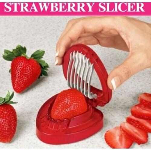 Strawberry slicer strawberry slicer stainless steel fruit slicer melon and fruit slicer