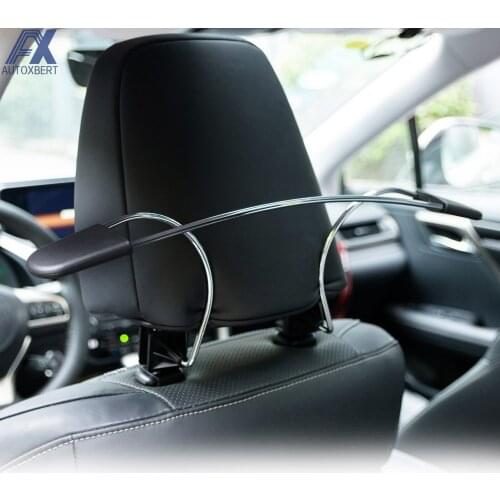 Universal Car Hanger Coat Clothes Back Seat Headrest Hangers Cloth Jacket Suit Trousers Phone Holder Rack Hook Auto Accessories