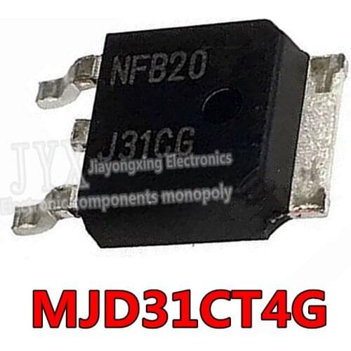 10PCS/LOT MJD31CT4G MJD31C J31CG TO-252 New original spot hot sale