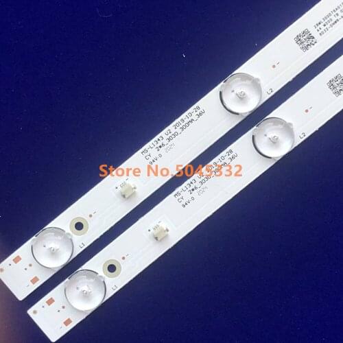 6LED(6V) 58CM LED Backlight strip For 32LTV2002 JL.D32061330-081AS-M FZD-03 E348124 MS-L1343 L2202 L1074 V2 2-6-3030-300M
