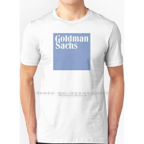 Goldman Sachs Logo T Shirt 100% Pure Cotton Goldman Sachs Wall Street Investment Banking Morgan Stanley Stock Market Economics