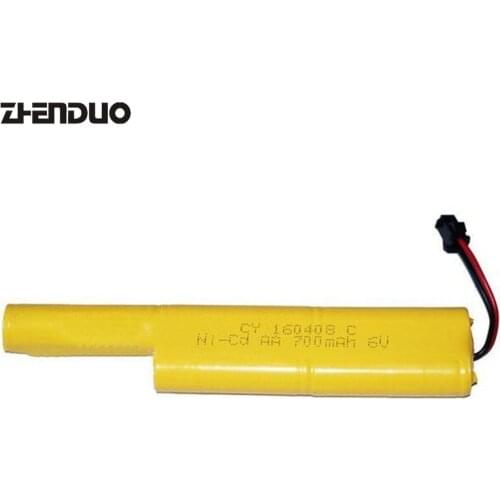 ZHENDUO Runqi P90 Gel Blaster 6V 700mAh Battery Toy gun accessories