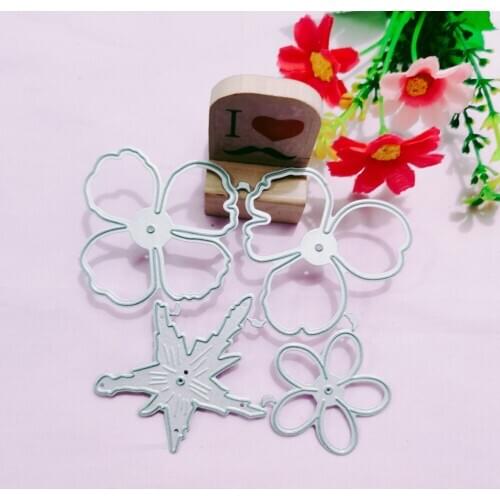 Flower Metal Cutting Dies for DIY Scrapbooking Album Paper Cards Decorative Crafts Embossing Die Cuts