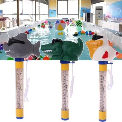 Cute Animal Floating Thermometer for Outdoor & Indoor Swimming Pools Spas/Hot Tubs Pool Water Temperature Sensor
