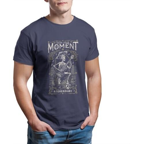 Pixar Coco Hector Funny Quote T-Shirt 2021 Custom 100% Cotton Funny Couples Kawaii Tops Summer Hip hop News Anime Tshirts 13322