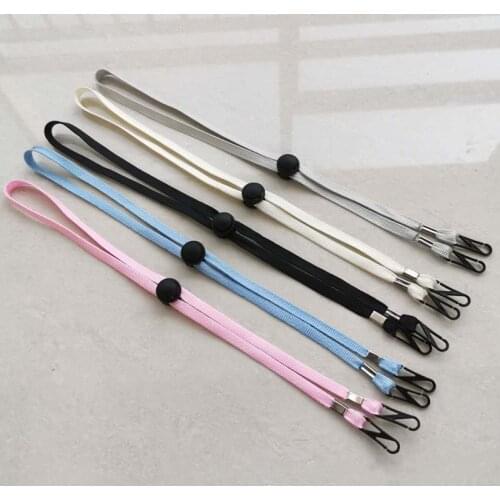 Adjustable Face Mask Lanyard Handy Convenient Holder Rope Anti-lost Anti-drop Mask Hanging Neck Rop Halter Ropes