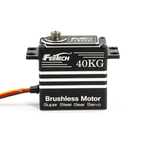 Feetech 7.4V 40kg Steel Gear Digital Servo Motor Robot UAV Hobby Education Full Metal Shell Brushless Servo