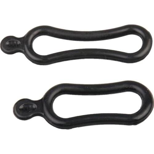 Bicycle Silicone Strap Handlebar LED Flashlight Bracket Front Light Rear Light Silicone Belt Bicycle Flashlight Mounting Parts