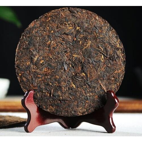 Yunnan Pu'er Tea Ripe Tea Cake 100g Seven-seed Cake Flying Cake Tea 2012 Ripe Tea Cake
