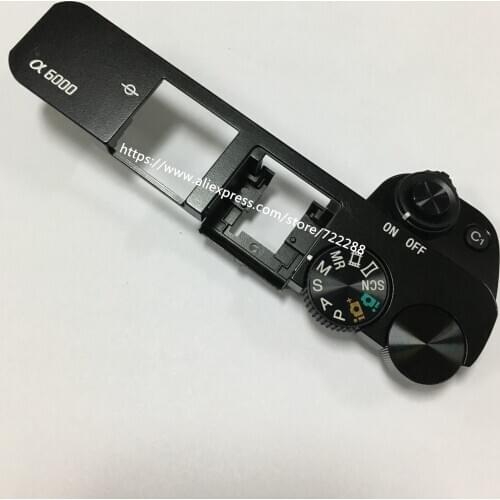 Repair Parts For Sony ILCE-6000 ILCE-6000L A6000 Top Cover Case Service Block Ass'y With Shutter Mode Button Unit A2044430A