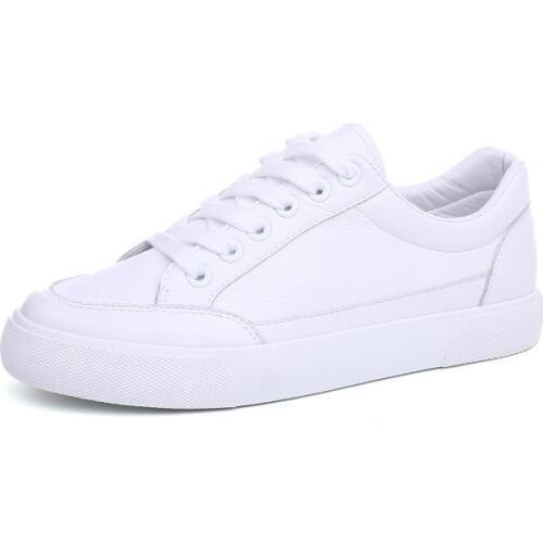 2019 Spring White Shoes Women Flats Hot Sale Ins Sneakers Women Casual Shoes Fashion Brand Sneakers Plus Size Women Shoes