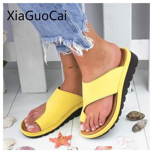 Big Size 35-43 Explosion Models Summer Women Platform Slippers Flat-bottom Thick-soled Ladies Slipper Slides for Girls