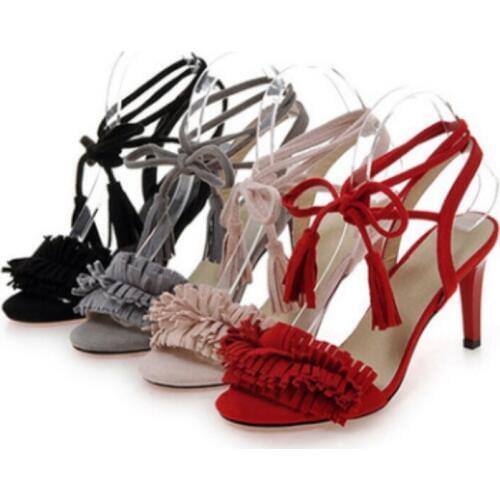 Ladies Peep Toe High Heel Shoes Wedges Mesh Breathable Sandals With Zippers Cover Heel Summer Plus Size 12 11 10 Black White