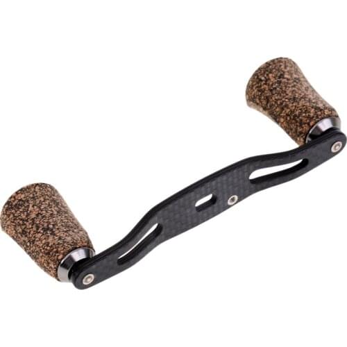 1x Baitcasting Reel Handle With 1 Mounting Kit Fly Fishing Replacement