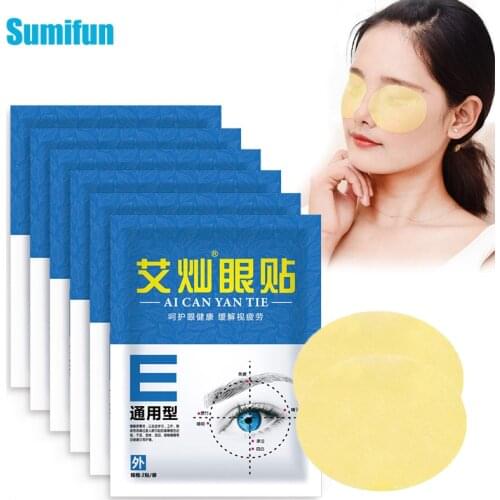 10pcs Dry Eyes Patch Improve Eyesight Refreshing Mask Anti-Wrinkle Sticker Medical Eye Rtrain Effective Relief Plaster C2128