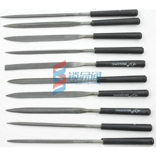 10pcs 4*160mm Assorted files tool sets to Trimming the key fob key lock free shipping