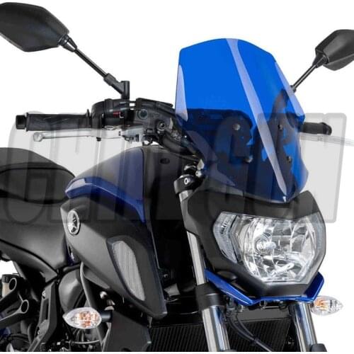 Motorcycle Accessories 4 color Windshield WindScreen Wind Deflector Visor Viser Fits For 2018-2020 MT07 FZ07 MT-07 FZ-07 '18-'20