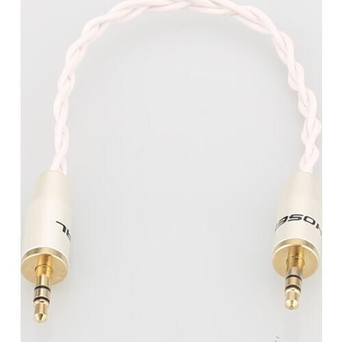 Audiocrast OCC Copper 3.5mm to 3.5mm Audio Cable Male to Male Aux Cable Record Cable HIFI