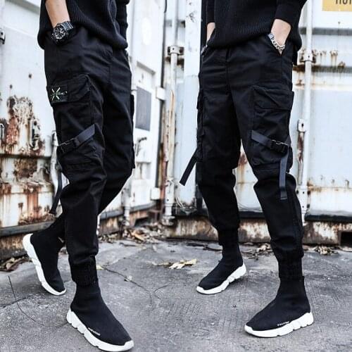 2021Spring and Summer Mens Weatpants Ice Silk Loose All-match Trousers Casual Fashion Running Fitness Training Sports Pants