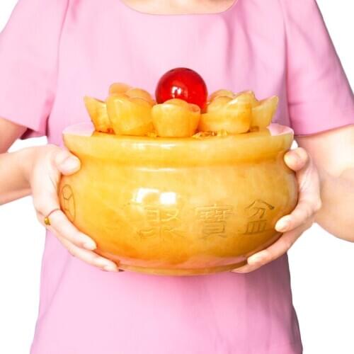 Southeast Asia Home Company SHOP decorative talisman exorcise evil spirits GOOD LUCK Wealth treasure JU BAO PEN Jade carving