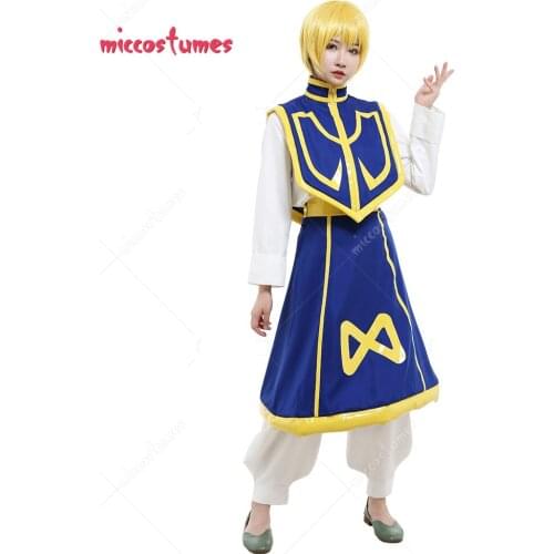 Unisex Long Sleeves Suit Cosplay Costume Outfit with Cloak and Outer Skirt for halloween costumes for women men