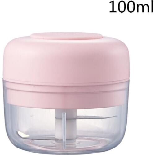 Mini Portable Electric Garlic Chopper USB Rechargeable Food Processor Garlic