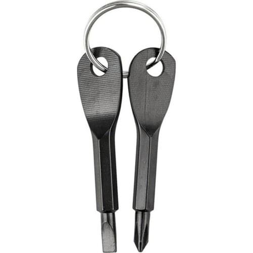 Multi-functional Screwdriver Stainless Steel Outdoor Sports Portable Phillips Screwdriver Screwdriver Tools Accessories Parts