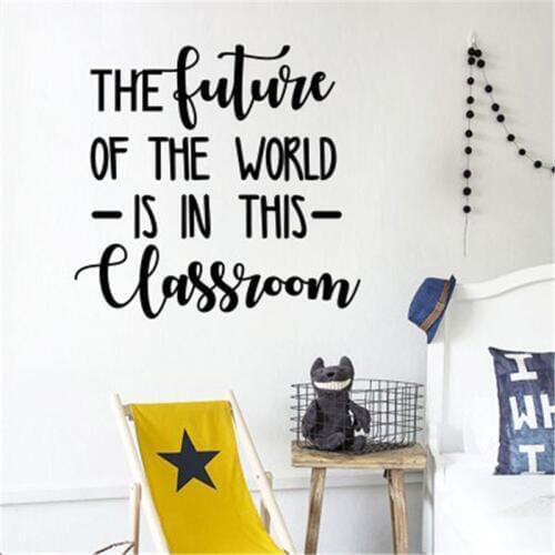 Motivational Classroom Wall Stickers Posters Inspirational Phrases Quotes For Students Teacher Classroom Decorations Posters