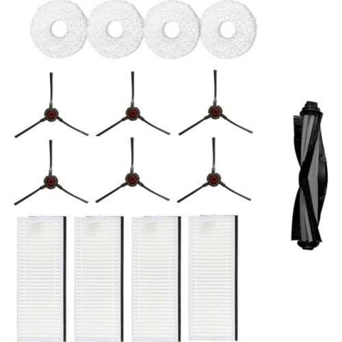 Main Brush Side Brush Mop Cloth HEPA Filter for ECOVACS Deebot N9+ Robot Vacuum Cleaner Accessories