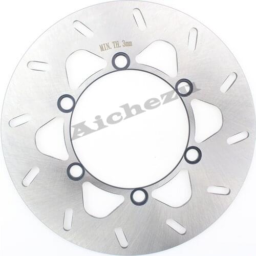 ACZ Motorcycle Floating Rear Brake Disc Rotor Stainless Steel Brake Disks For KAWASAKI KX125 KLX250 KDX200 KDX225 KDX250