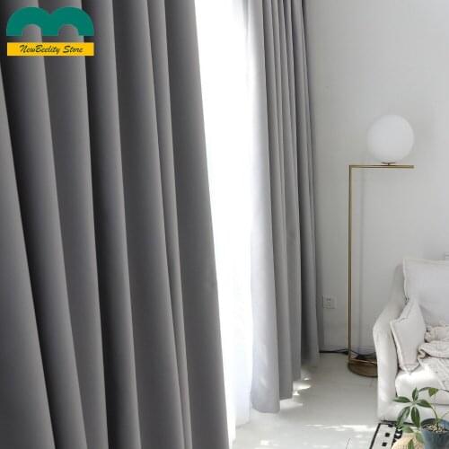 2021 Direct High-Precision Curtain Silk-like Window Shade Cloth Can Be Customized Bedroom Living Room Curtain