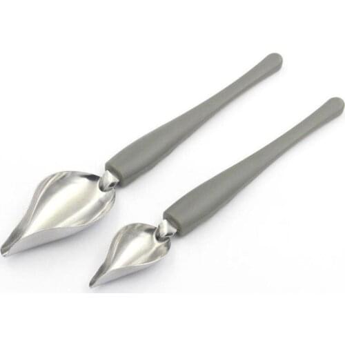 S/L Chef Pencil for Cake Coffee Decoration Stainless Steel Chef Dessert Decoration Pencil Anti-slip Accessories Draw Tools