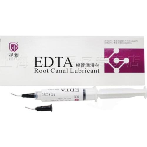 Root canal lubricant EDTA gel root canal enlargement lubricant genuine oral dental material