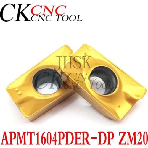 10pcs APMT1604 PDER DP ZM20 Turning Tool Carbide Insert APMT 1604 Face Mill Lathe Milling CNC Tools Cutter Milling CNC Tools