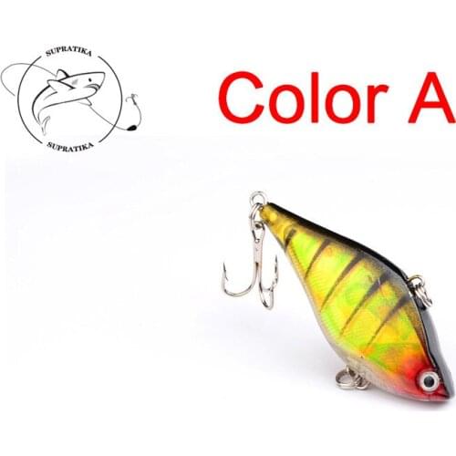 1Pcs 6cm/13g Sinking Hard VIB Fishing Bait Lifelike Wobblers Crankbait Vibration Artificial Pesca Isca Swimbait Jerkbaits