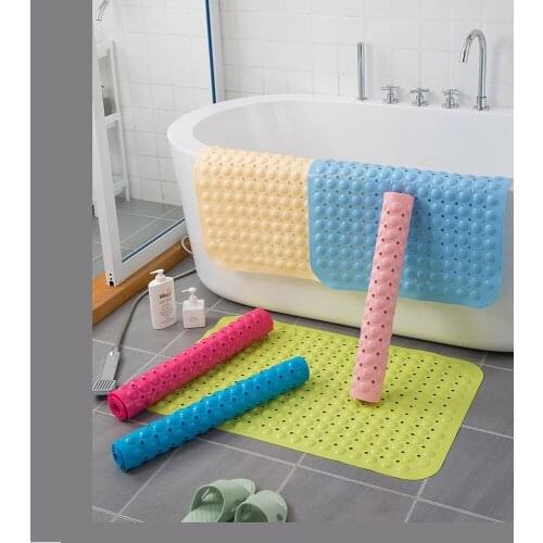 1Pcs Self-Priming Silicone Bathroom Mats Bath Artifact Foot Massage Cushion Sole Non-slip Massage Pad Foot Wash Bathroom Mat